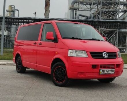 Красный Фольксваген Transporter, объемом двигателя 1.9 л и пробегом 345 тыс. км за 8000 $, фото 2 на Automoto.ua