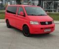 Красный Фольксваген Transporter, объемом двигателя 1.9 л и пробегом 345 тыс. км за 8000 $, фото 1 на Automoto.ua