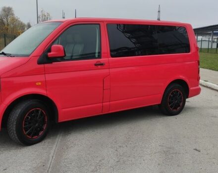 Красный Фольксваген Transporter, объемом двигателя 1.9 л и пробегом 345 тыс. км за 8000 $, фото 16 на Automoto.ua