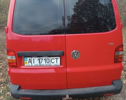 Красный Фольксваген Transporter, объемом двигателя 1.9 л и пробегом 400 тыс. км за 8500 $, фото 2 на Automoto.ua
