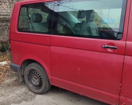 Червоний Фольксваген Transporter, об'ємом двигуна 2 л та пробігом 250 тис. км за 5300 $, фото 1 на Automoto.ua