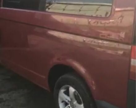 Червоний Фольксваген Transporter, об'ємом двигуна 2.5 л та пробігом 190 тис. км за 10200 $, фото 5 на Automoto.ua