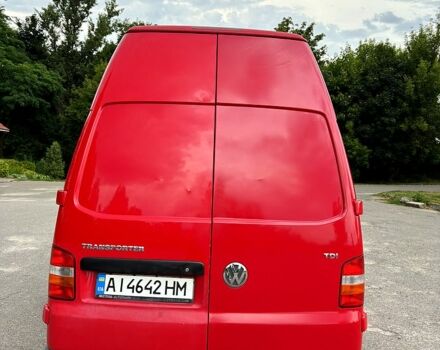 Красный Фольксваген Transporter, объемом двигателя 2.5 л и пробегом 322 тыс. км за 7200 $, фото 7 на Automoto.ua