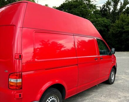 Красный Фольксваген Transporter, объемом двигателя 2.5 л и пробегом 322 тыс. км за 7200 $, фото 5 на Automoto.ua