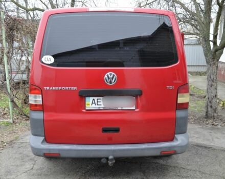 Червоний Фольксваген Transporter, об'ємом двигуна 2 л та пробігом 446 тис. км за 14100 $, фото 2 на Automoto.ua