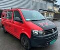 Красный Фольксваген Transporter, объемом двигателя 2 л и пробегом 240 тыс. км за 6063 $, фото 1 на Automoto.ua