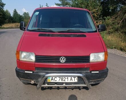 Червоний Фольксваген Transporter, об'ємом двигуна 2.4 л та пробігом 250 тис. км за 3600 $, фото 1 на Automoto.ua