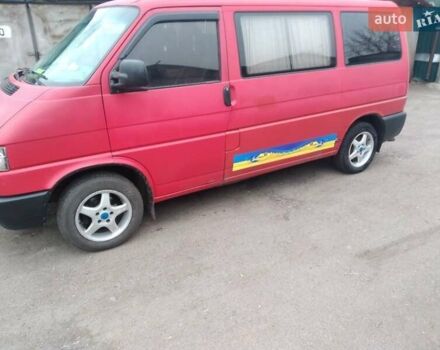 Красный Фольксваген Transporter, объемом двигателя 2 л и пробегом 50 тыс. км за 4500 $, фото 17 на Automoto.ua