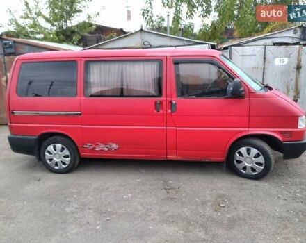 Красный Фольксваген Transporter, объемом двигателя 2 л и пробегом 50 тыс. км за 4500 $, фото 8 на Automoto.ua