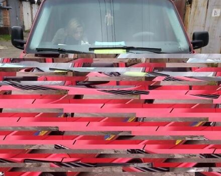 Красный Фольксваген Transporter, объемом двигателя 2 л и пробегом 50 тыс. км за 4500 $, фото 1 на Automoto.ua