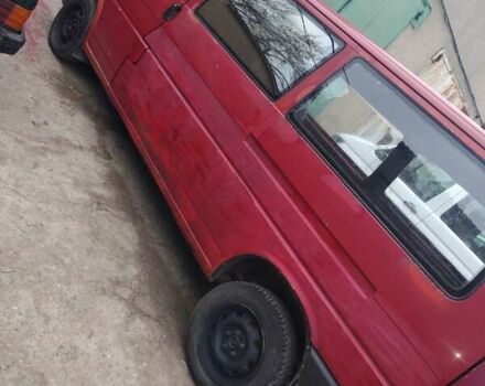 Красный Фольксваген Transporter, объемом двигателя 2.4 л и пробегом 414 тыс. км за 2355 $, фото 2 на Automoto.ua