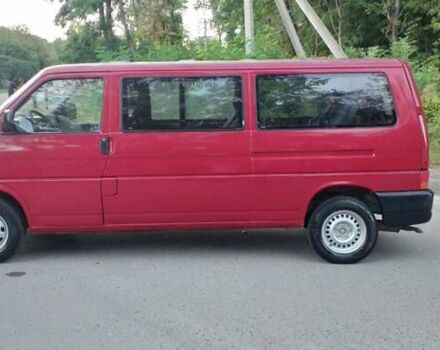 Червоний Фольксваген Transporter, об'ємом двигуна 2.4 л та пробігом 459 тис. км за 5200 $, фото 1 на Automoto.ua