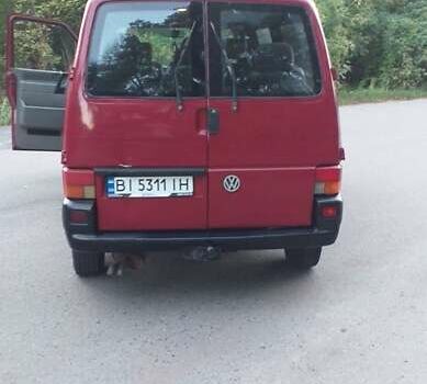 Червоний Фольксваген Transporter, об'ємом двигуна 2.4 л та пробігом 459 тис. км за 5200 $, фото 7 на Automoto.ua
