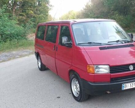 Червоний Фольксваген Transporter, об'ємом двигуна 2.4 л та пробігом 459 тис. км за 5200 $, фото 5 на Automoto.ua
