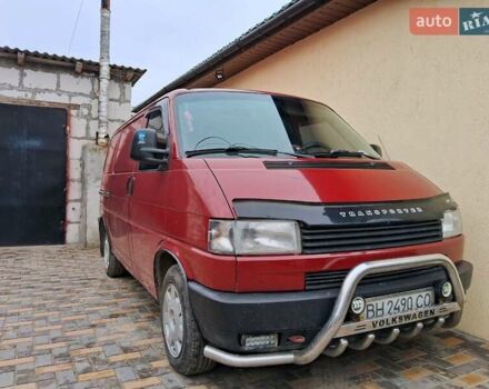 Красный Фольксваген Transporter, объемом двигателя 1.9 л и пробегом 414 тыс. км за 4500 $, фото 6 на Automoto.ua