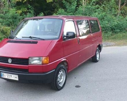 Червоний Фольксваген Transporter, об'ємом двигуна 2.4 л та пробігом 459 тис. км за 5200 $, фото 9 на Automoto.ua