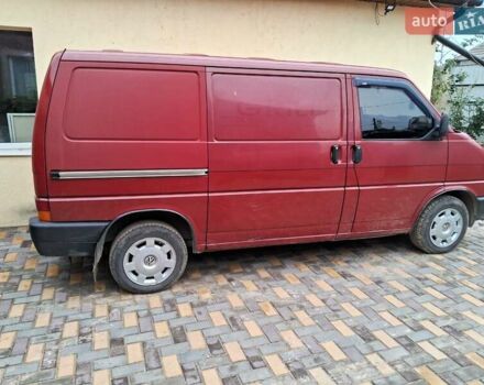 Красный Фольксваген Transporter, объемом двигателя 1.9 л и пробегом 414 тыс. км за 4500 $, фото 11 на Automoto.ua