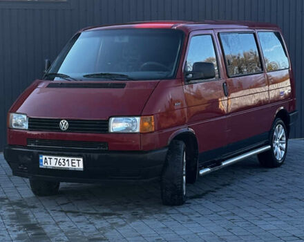 Красный Фольксваген Transporter, объемом двигателя 1.9 л и пробегом 324 тыс. км за 4500 $, фото 4 на Automoto.ua