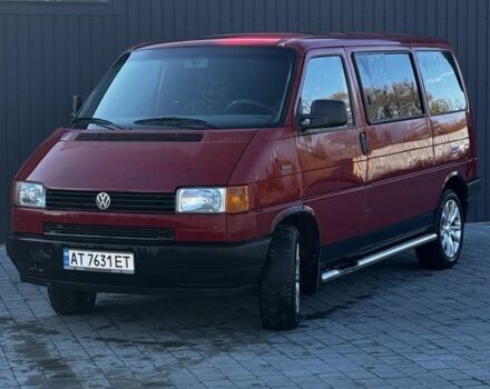 Красный Фольксваген Transporter, объемом двигателя 1.9 л и пробегом 324 тыс. км за 4500 $, фото 2 на Automoto.ua