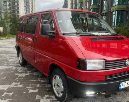 Красный Фольксваген Transporter, объемом двигателя 1.9 л и пробегом 350 тыс. км за 4650 $, фото 7 на Automoto.ua