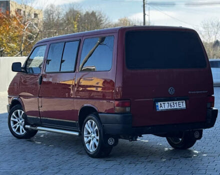 Красный Фольксваген Transporter, объемом двигателя 1.9 л и пробегом 324 тыс. км за 4500 $, фото 9 на Automoto.ua