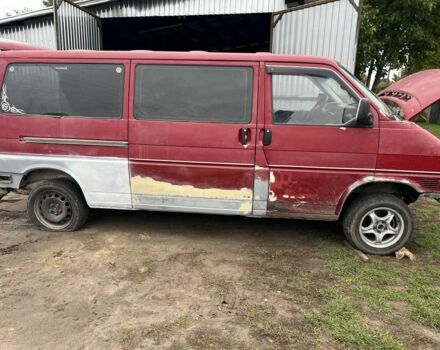 Красный Фольксваген Transporter, объемом двигателя 1.9 л и пробегом 390 тыс. км за 2900 $, фото 4 на Automoto.ua