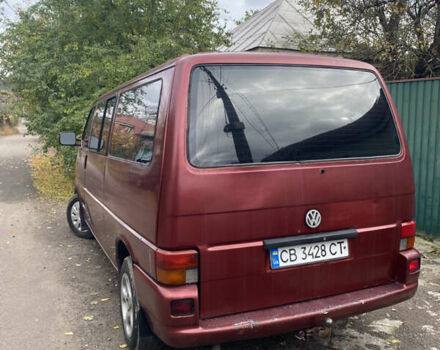 Красный Фольксваген Transporter, объемом двигателя 2.5 л и пробегом 370 тыс. км за 4800 $, фото 6 на Automoto.ua