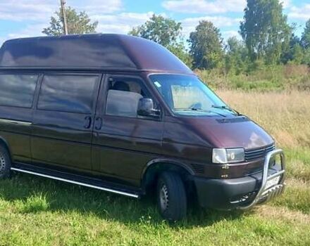 Красный Фольксваген Transporter, объемом двигателя 2.5 л и пробегом 280 тыс. км за 6000 $, фото 1 на Automoto.ua