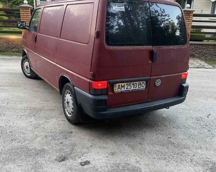 Красный Фольксваген Transporter, объемом двигателя 1.9 л и пробегом 508 тыс. км за 3500 $, фото 1 на Automoto.ua
