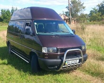 Красный Фольксваген Transporter, объемом двигателя 2.5 л и пробегом 280 тыс. км за 6000 $, фото 9 на Automoto.ua