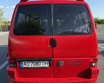 Красный Фольксваген Transporter, объемом двигателя 2.46 л и пробегом 380 тыс. км за 6300 $, фото 9 на Automoto.ua