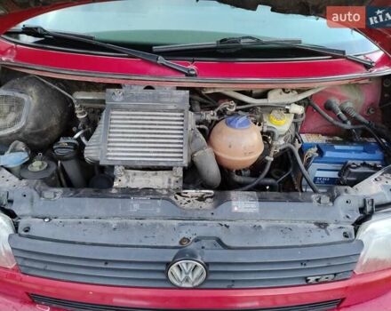 Червоний Фольксваген Transporter, об'ємом двигуна 2.46 л та пробігом 280 тис. км за 8600 $, фото 1 на Automoto.ua