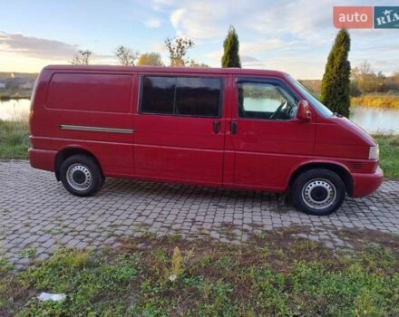 Червоний Фольксваген Transporter, об'ємом двигуна 2.46 л та пробігом 280 тис. км за 8600 $, фото 37 на Automoto.ua