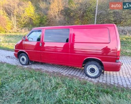 Червоний Фольксваген Transporter, об'ємом двигуна 2.46 л та пробігом 280 тис. км за 8600 $, фото 14 на Automoto.ua