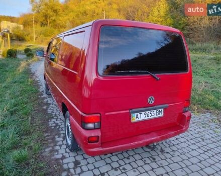 Червоний Фольксваген Transporter, об'ємом двигуна 2.46 л та пробігом 280 тис. км за 8600 $, фото 16 на Automoto.ua