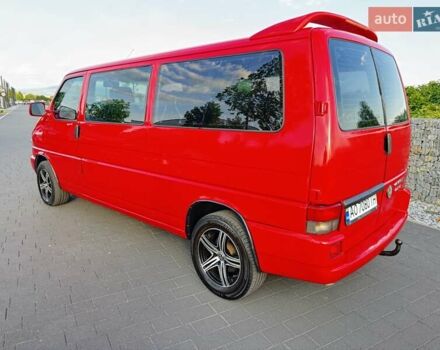Красный Фольксваген Transporter, объемом двигателя 2.46 л и пробегом 380 тыс. км за 6300 $, фото 60 на Automoto.ua