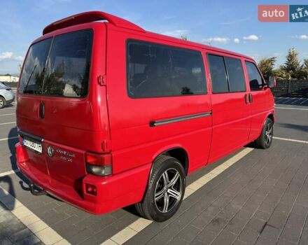 Красный Фольксваген Transporter, объемом двигателя 2.46 л и пробегом 380 тыс. км за 6300 $, фото 6 на Automoto.ua
