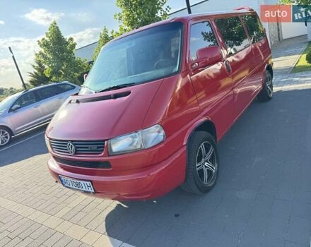 Красный Фольксваген Transporter, объемом двигателя 2.46 л и пробегом 380 тыс. км за 6300 $, фото 12 на Automoto.ua