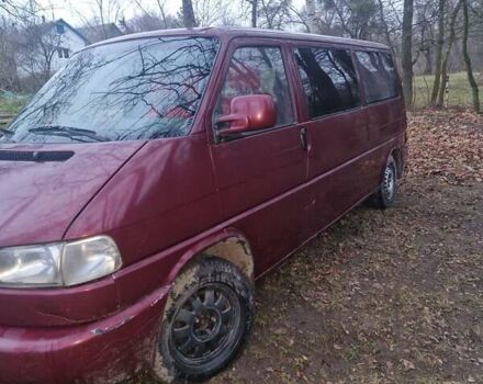 Красный Фольксваген Transporter, объемом двигателя 2.5 л и пробегом 480 тыс. км за 4600 $, фото 5 на Automoto.ua