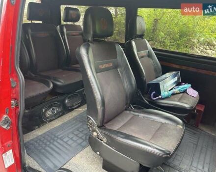 Красный Фольксваген Transporter, объемом двигателя 2.46 л и пробегом 264 тыс. км за 6800 $, фото 6 на Automoto.ua