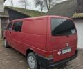 Красный Фольксваген Transporter, объемом двигателя 2.5 л и пробегом 470 тыс. км за 5500 $, фото 3 на Automoto.ua