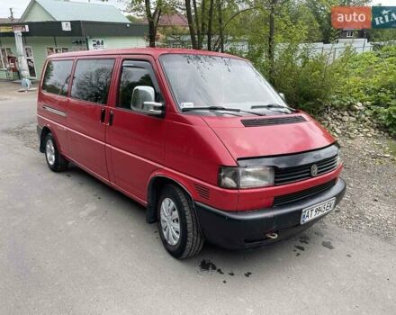 Красный Фольксваген Transporter, объемом двигателя 2.46 л и пробегом 264 тыс. км за 6800 $, фото 3 на Automoto.ua