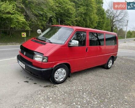 Красный Фольксваген Transporter, объемом двигателя 2.46 л и пробегом 264 тыс. км за 6800 $, фото 5 на Automoto.ua