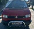 Червоний Фольксваген Transporter, об'ємом двигуна 2.5 л та пробігом 200 тис. км за 6500 $, фото 1 на Automoto.ua