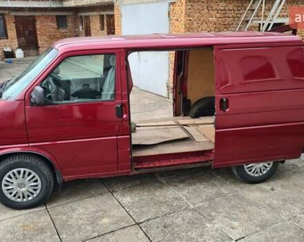 Красный Фольксваген Transporter, объемом двигателя 2.5 л и пробегом 206 тыс. км за 7290 $, фото 9 на Automoto.ua