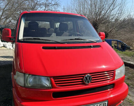 Червоний Фольксваген Transporter, об'ємом двигуна 2.5 л та пробігом 373 тис. км за 7500 $, фото 3 на Automoto.ua