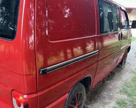 Червоний Фольксваген Transporter, об'ємом двигуна 1.9 л та пробігом 400 тис. км за 5800 $, фото 7 на Automoto.ua