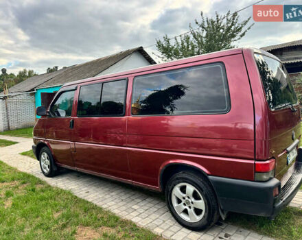 Красный Фольксваген Transporter, объемом двигателя 2.5 л и пробегом 376 тыс. км за 6800 $, фото 13 на Automoto.ua