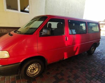 Красный Фольксваген Transporter, объемом двигателя 2.5 л и пробегом 450 тыс. км за 6000 $, фото 4 на Automoto.ua