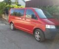 Красный Фольксваген Transporter, объемом двигателя 2.5 л и пробегом 450 тыс. км за 8500 $, фото 2 на Automoto.ua